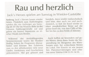 Ausschnitt Amberger Zeitung 2012